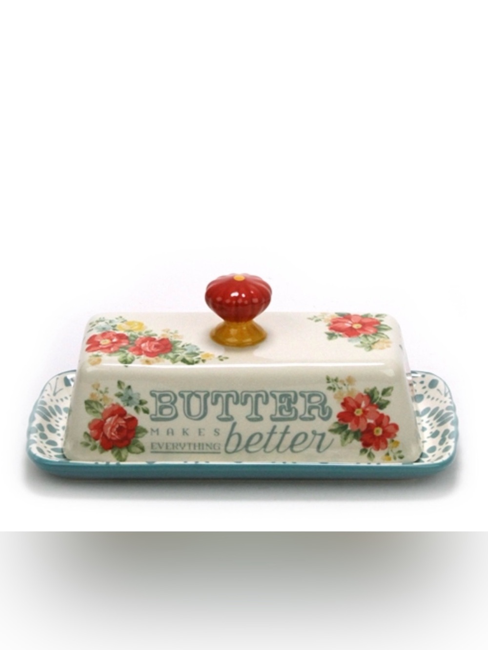 NWOT Pioneer Woman Butter Dish
